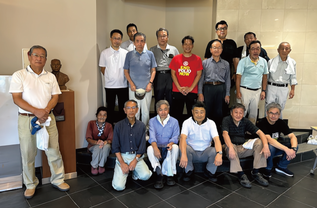 9月11日：長泉ロータリークラブと記念館清掃